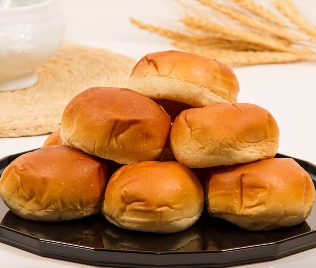 Pão de doce no prato da Vem, para receitas de tipos de pães