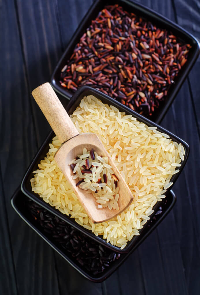 Grãos de arroz variados: para fazer um arroz soltinho, comece escolhendo o melhor tipo!